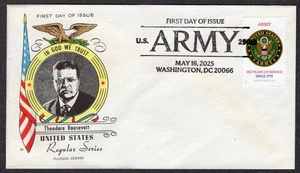 2025 ARMY 250th/T.R. at SAN JUAN HILL (6003/1039) - Fluegel BWP FDC TD285 - Picture 1 of 1