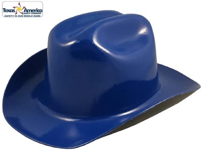 Sombrero duro de vaquero Jackson Outlaw con suspensión de trinquete en azul real Foto 1 de 4