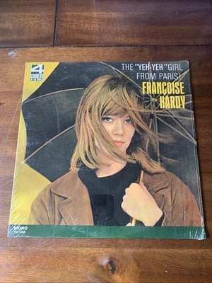 FRANCOISE HARDY “THE YEH-YEH GIRL FROM PARIS” Lp-4 Corners Records 1966-“Mono” - Image 1 of 4