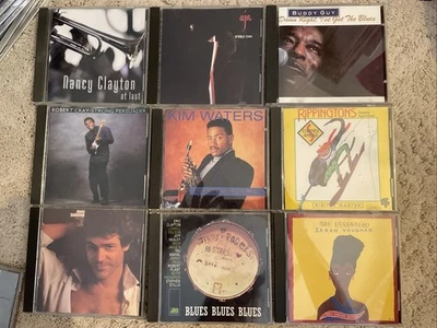 Cd Lot 11 Jazz Blues 90s  Clayton Cray Waters Rogers Band Buddy Guy Aja Sanborn - Imagem 1 de 4