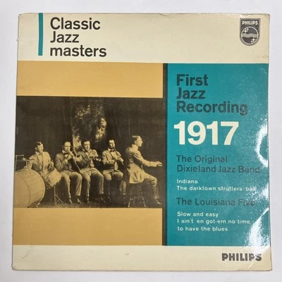 Original Dixieland Jazz Band, Louisiana Five - First Jazz Recording 1917 - 7" EP - Image 1 of 4