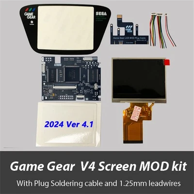For Sega Game Gear GG V4.2 LCD Highlight Screen Spart Part Low Power Consumption - Image 1 of 4