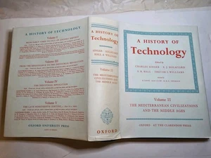 A History of Technology by Charles Singer Volume 1 Earliest Times - Roman Empire - Imagen 1 de 13