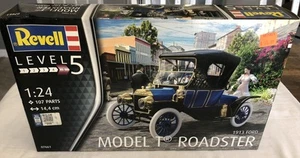 Revell 1/24 1913 Ford Model T Roadster Auto Plastik Modellbausatz 07661 Open Box 2019 - Bild 1 von 5