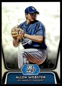 2012 Bowman Platinum Prospects Allen Webster Rookie #BPP47 - Picture 1 of 2