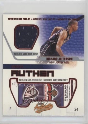 2002-03 Fleer Authentix Джерси Authentix разорванный Ричард Джефферсон #JA-RJ - Изображение 1 из 2