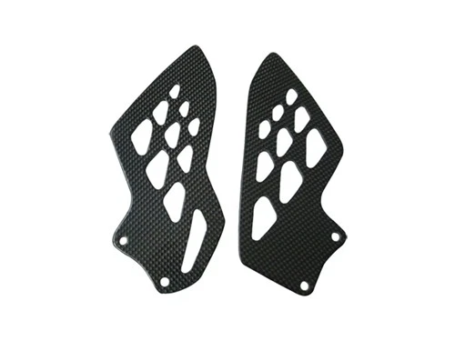 2010-2014 BMW S1000RR Carbon Dynamics Carbon Fiber Heel Guards - Image 1 of 1
