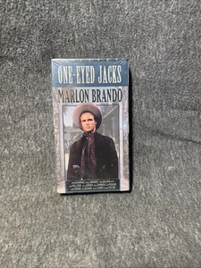 One Eyed Jacks Marlon Brando VHS Movie Full Color Motion Picture Metacom - Picture 1 of 3