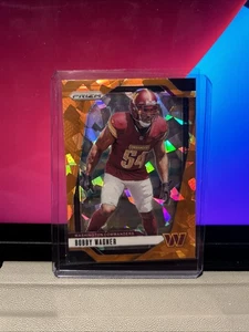 2024 Panini Prizm Prizms Orange Ice #293 Bobby Wagner - Bild 1 von 2