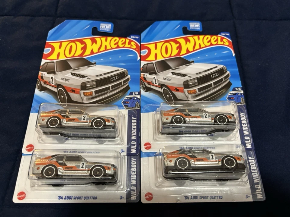 Lote de 4 Audi Sport Quattro 2025 Hot Wheels Treasure Hunt '84 🔥🔥 Foto 1 de 1