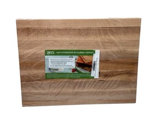 NEW- John Boos Maple Wood Edge Grain Cutting Board w/ Grips 20 x 15 x 1.25 - Picture 1 of 3