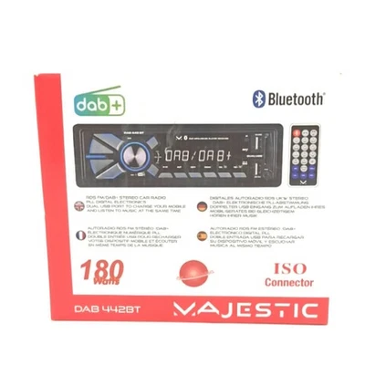 Majestic DAB 442 BT Autoradio FM Stereo DAB+ Bluetooth USB Auto - Bild 1 von 4