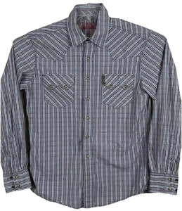 Cinch Shirt Mens Pearl Snap Small Multicolor Modern Southwestern Cowboy Rodeo - Picture 1 of 8