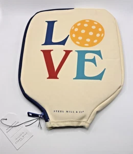 STEEL MILL & CO. "LOVE" Pickleball Paddle Cover NEW - Picture 1 of 5