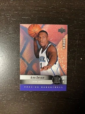 2004/05 UD R-Class Baloncesto Novato Kirk Snyder Utah Jazz #107 Foto 1 de 2