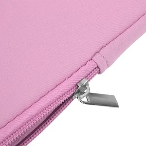 Einfarbige Laptop Hülle Notebook Handtasche Tragetasche Netzteiltasche Mit Reißv - Afbeelding 1 van 9