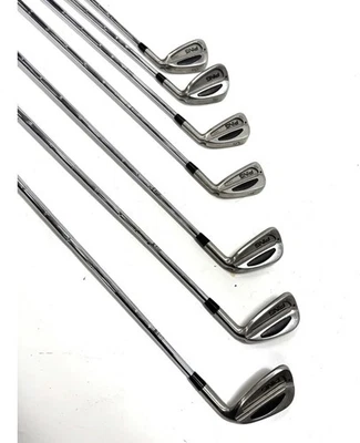 Juego de hierros de punto negro Ping S59 3-9 ejes de acero rígido True Temper para diestros diestros diestros diestros Foto 1 de 4