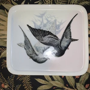 John Derian  Serving Dessert Appetizer Tray -  Doves - Picture 1 of 7