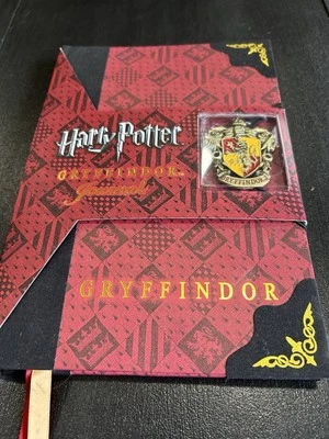 NEW Harry Potter Gryffindor Journal The Noble Collection Gold Edging Hardbound - Image 1 of 4
