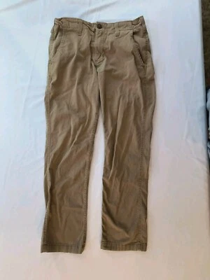 Pantalones chinos rectos caqui tostados rojos camel talla 29 x 30 para hombre adulto Foto 1 de 4