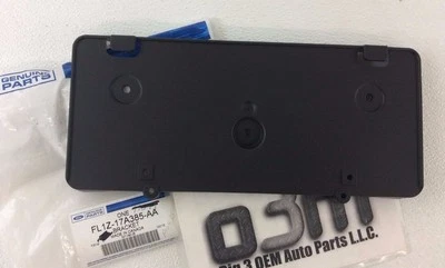 Soporte de montaje de placa de matrícula para parachoques delantero Ford Expedition 2015 2016 2017 OEM Foto 1 de 2