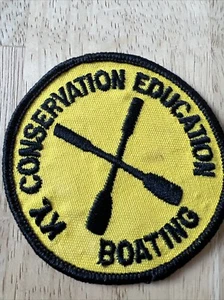 Vintage KY Conservation Education Boating 🛶 Patch  - Bild 1 von 7