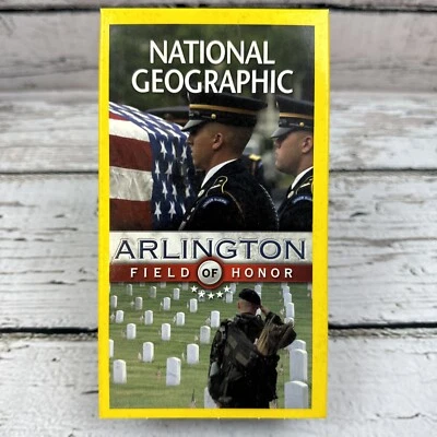 National Geographic: Arlington: Field of Honor [2005 VHS] Tape Documentary - Image 1 of 3