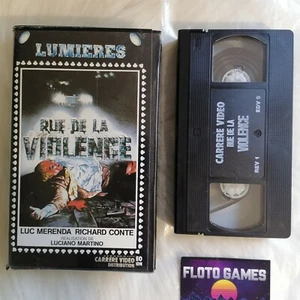 VHS D'Origine FR : Rue de la Violence - Luciano Martino - Floto Games - Picture 1 of 3