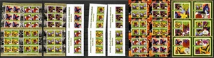 Butterflies & Orchids Guinea-Bissau collection 24 sheets MNH #CNA299 - Picture 1 of 1