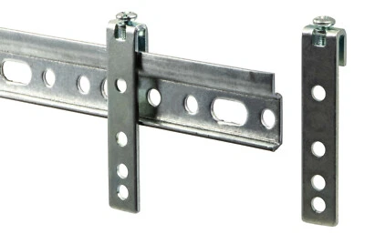 Aufhängeschiene 2x Schrankaufhänger Wandleiste Schrankschiene Wandschiene SET - Bild 1 von 4