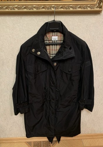 Cappotto nero Burberry
