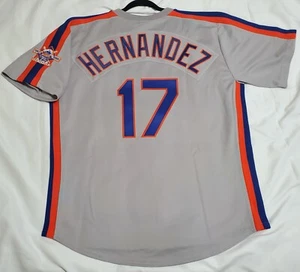 AUTHENTIC MAJESTIC KEITH HERNANDEZ XL, NEW YORK METS TBTC 1986 Jersey 6240 - Picture 1 of 10