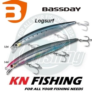 BASSDAY LOG SURF 124F 144F Señuelos Duros Flotantes Giratorios Japón 124-144mm 16g-23gr - Imagen 1 de 13