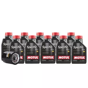 10L Motul SPECIFIC 948B 5W20 Wix Filter Motor Oil Change Kit API SN - Picture 1 of 1