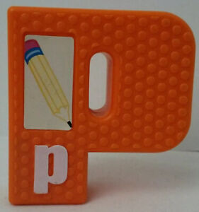 Sesame Street Replacement Letter Tyco Block Letter P Textured 