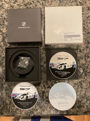 PORSCHE GRILL BADGE LTD. EDICIÓN Nº 311/917 1971 917 2º GANADOR GENERAL DE LE MANS Foto 1 de 4