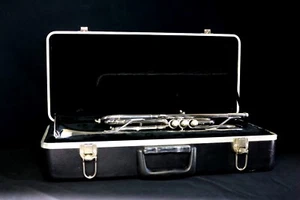 Allora Trumpet - Silver Plated Finish, Monel Pistons, Used, Hard Case Included - Picture 1 of 10