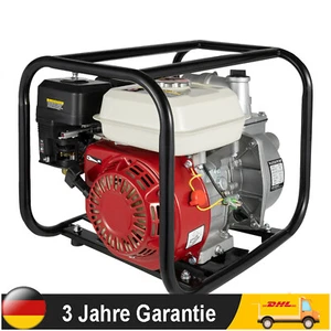 6,5PS Benzin Schmutzwasserpumpe Motorpumpe Kreiselpumpe Gartenpumpe Teichpumpe~ - Bild 1 von 16