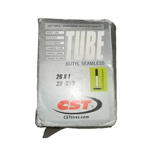 CST BICYCLE BIKE INNER TUBE 26" x 1" 20-559 Presta Valve 32 mm Spare Replace - Picture 1 of 7