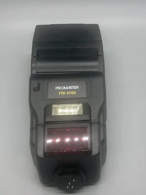 Promaster FTD 5700 Shoe Mount Flash Tilt Zoom Vintage - Image 1 of 4