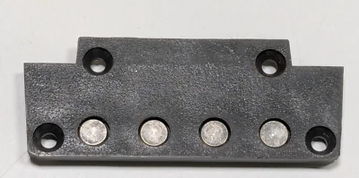 NOS Uniden Radio Bottom Panel with Charging Contacts GCHZ480143Z 33000564 - Image 1 of 2