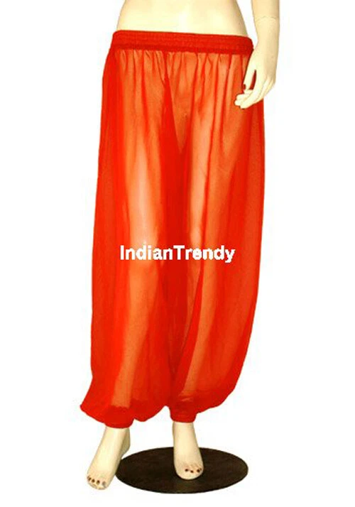 Women Student Harem Pant Yoga Genie Trouser Belly Dance Pantaloons Aladdin Pants - Image 1 of 1