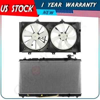 Conjunto de ventilador y radiador para Toyota Venza 2009 2010 2011 2012-2015 Foto 1 de 4