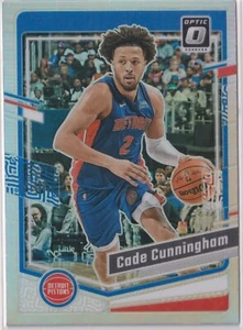 Cade Cunningham 2023-24 Panini Donruss Optic Silver Holo Prizm #90 - Foto 1 di 2