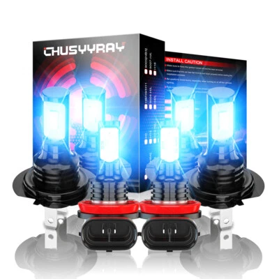 For BMW 128i 135i 2008-2013 - 6x 8000K BLUE LED Headlight + Fog Light Bulbs - Image 1 of 4