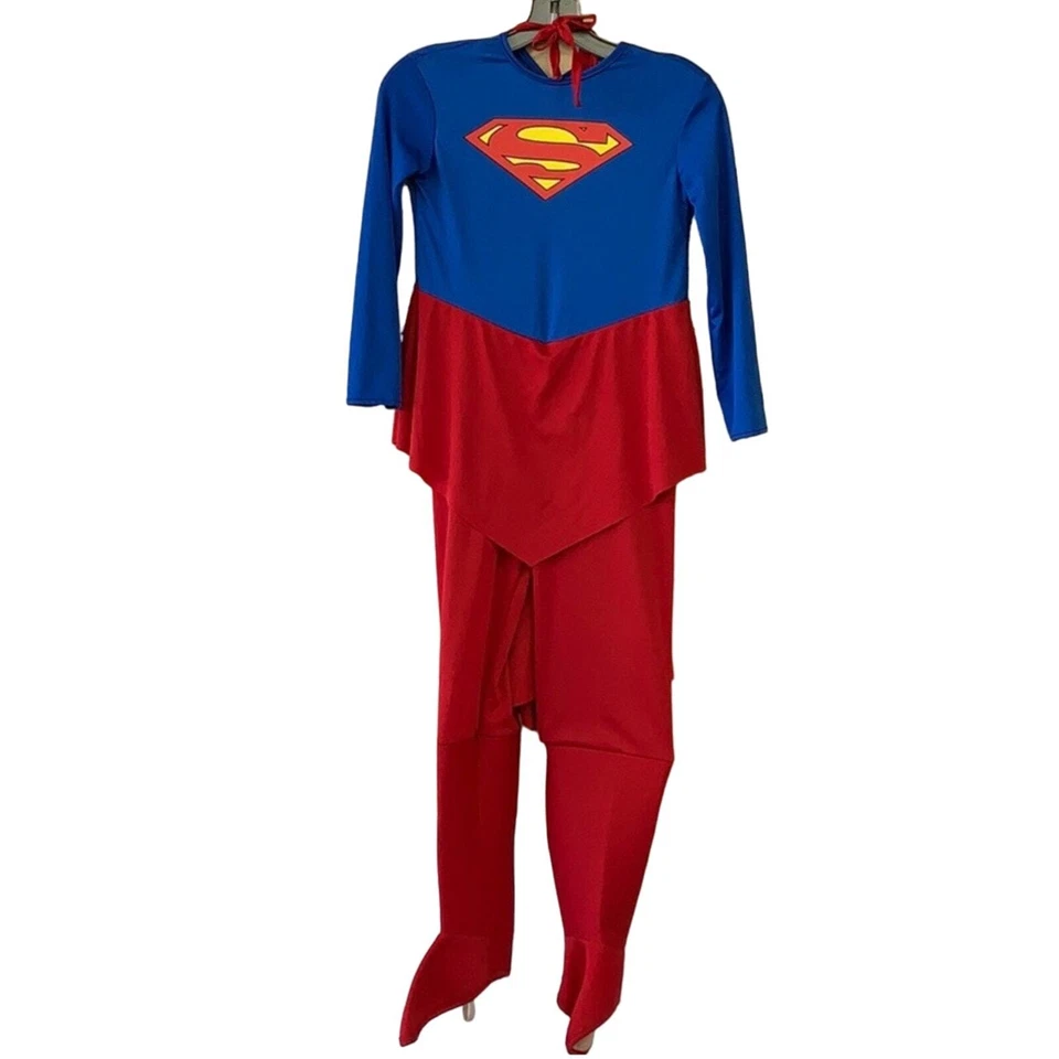 Fantasia DC Supergirl baseada em série de TV - Tamanho infantil pequeno - Imagem 1 de 4