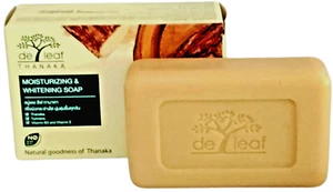 De Leaf Thanaka feuchtigkeitsspendende und aufhellende Kräuterseife 100g*3 Tiefenreinigung - Bild 1 von 12