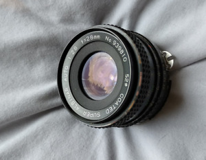 Super Albinar 28mm f2.8 Wide Angle Lens. Nikon AI / F Mount