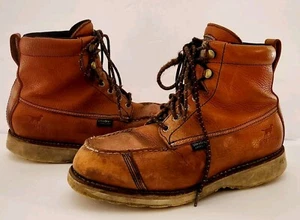 Irish Setter Wingshooter Boots 838 Waterproof Mens Size 8EE Wide Amber 6" - Picture 1 of 12
