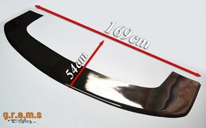 Universal CARBON Front Bumper Splitter / Lip 169 x 54cm v8 - Imagen 1 de 12